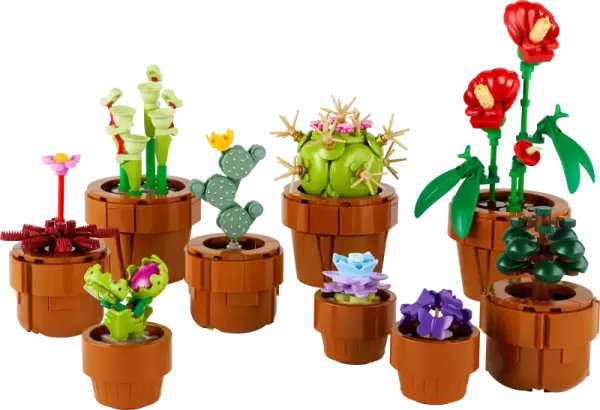 Set de juguetes de construcción LEGO® Botanical Collection 10329 Plantas Diminutas 758 Piezas - Imagen 2