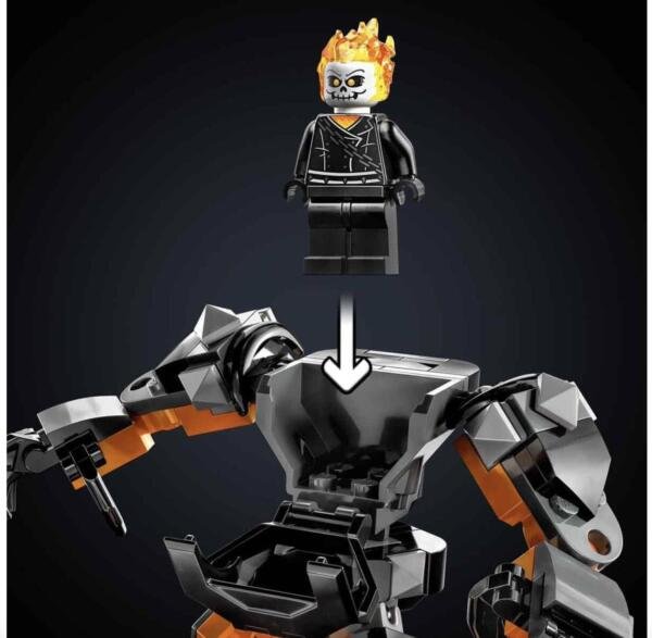 Set de juguetes de construcción LEGO® Marvel 76245 Meca y Moto del Vengador Fantasma 264 piezas - Imagen 4