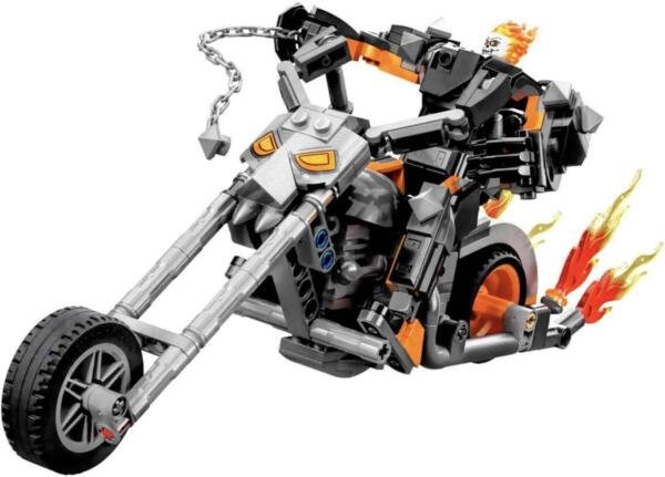Set de juguetes de construcción LEGO® Marvel 76245 Meca y Moto del Vengador Fantasma 264 piezas - Imagen 2