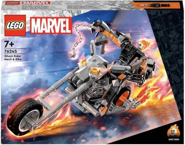 Set de juguetes de construcción LEGO® Marvel 76245 Meca y Moto del Vengador Fantasma 264 piezas - Imagen 5