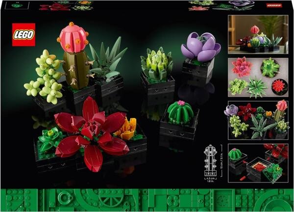 Set de construcción LEGO® Botanical Collection 10309 Suculentas 771 Piezas - Imagen 5