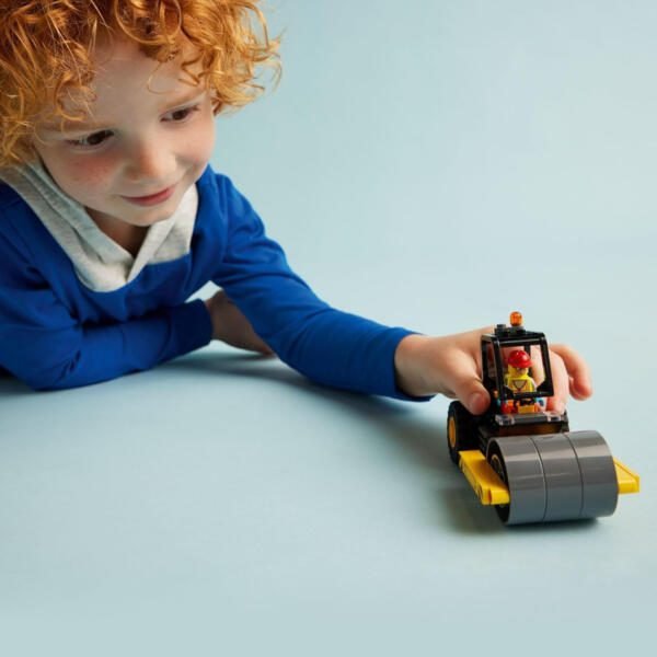 Set de juguetes de construcción LEGO® CITY® 60401 Aplanadora 78 piezas - Imagen 3