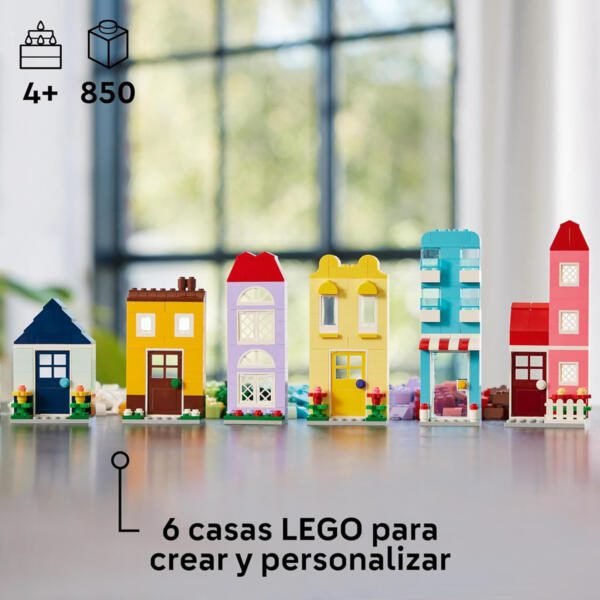 Set de juguetes de construcción LEGO® Classic 11035 Casas Creativas 850 Piezas - Imagen 2
