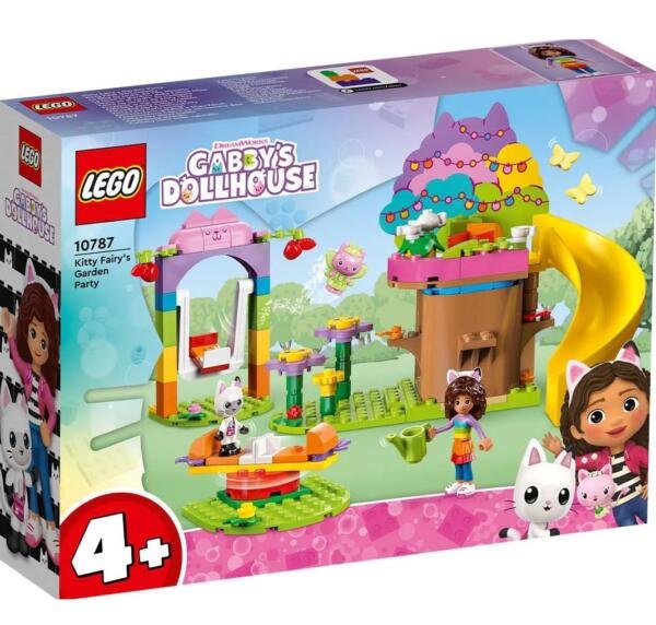 Set de juguetes de construcción LEGO® 10787 Fiesta en el Jardín del Hada Gatina 130 piezas