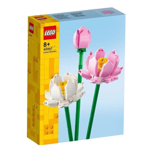 Set de juguetes de construcción LEGO® CREATOR® 40647 Flores de Loto 220 piezas