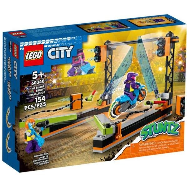 Set de juguetes de construcción LEGO® Marvel 60340 Desafio Acrobatico: Espadas 154 Piezas