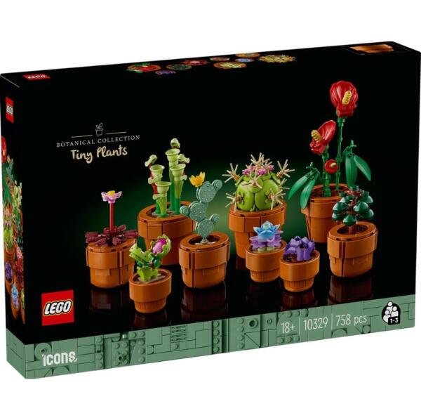 Set de juguetes de construcción LEGO® Botanical Collection 10329 Plantas Diminutas 758 Piezas