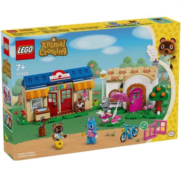 LEGO® Animal Crossing™ MiniNook y la casa de Minina Juguete creativo 77050