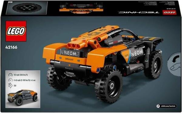 LEGO® Technic™ NEOM McLaren Extreme E Race Car Vehículo de juguete 42166 - Imagen 6
