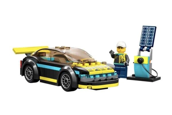 Set de juguetes de construcción LEGO® City 60383 Auto Deportivo Eléctrico (95 piezas) - Imagen 4