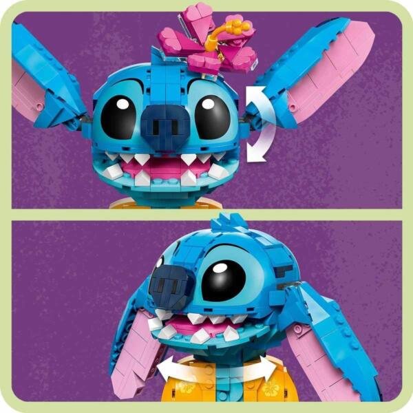 LEGO® ǀ Disney Stitch Juego de juguete construible para niñas y niños, con cono de helado 43249 - Imagen 4