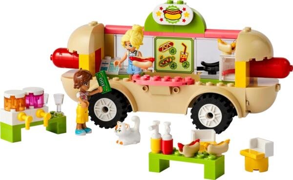 LEGO® Friends Camión de Hot Dogs Set de juguetes con minipersonajes 42633 - Imagen 2