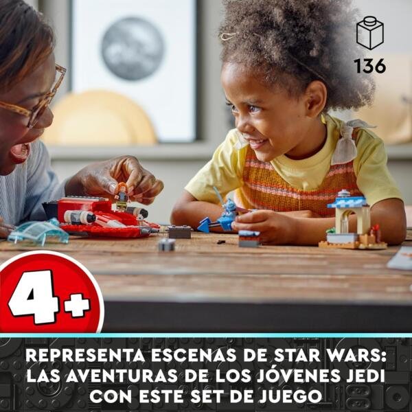 LEGO® Star Wars: Aventuras de Jóvenes Jedi The Crimson Firehawk™ 75384 - Imagen 3