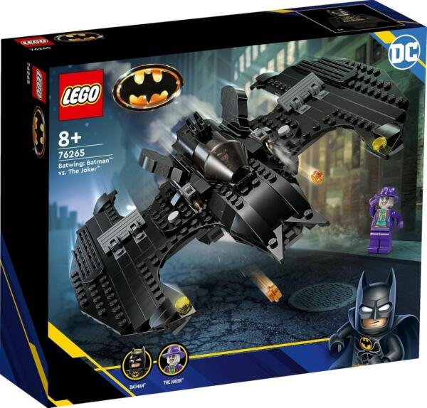 Set de juguetes de construcción LEGO® DC 76265 Batwing: Batman™ vs. The Joker™ (357 piezas)