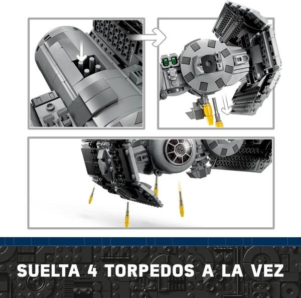 Set de juguetes de construcción LEGO® Star Wars™ 75347 Bombardero TIE (625 piezas) - Imagen 3
