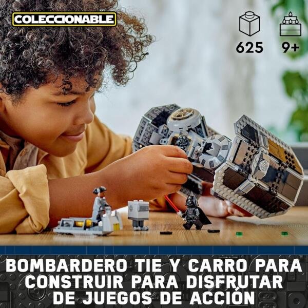 Set de juguetes de construcción LEGO® Star Wars™ 75347 Bombardero TIE (625 piezas) - Imagen 4
