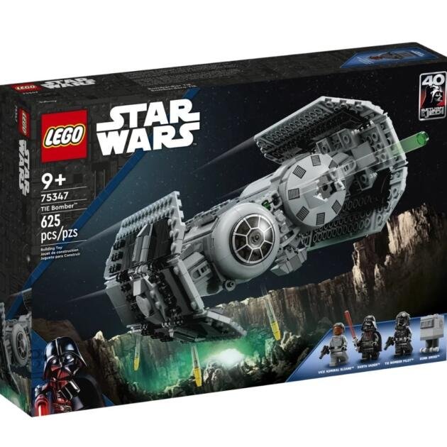Set de juguetes de construcción LEGO® Star Wars™ 75347 Bombardero TIE (625 piezas)