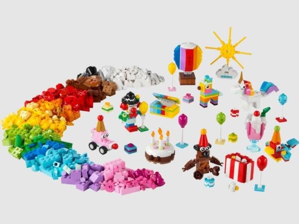 Set de juguetes de construcción LEGO® Classic 11029 Caja Creativa: Fiesta 900 piezas - Imagen 2