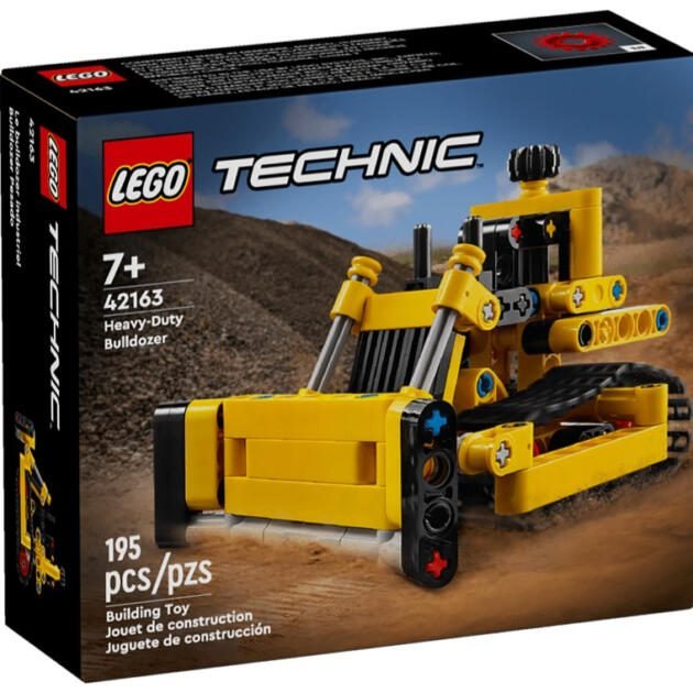 LEGO® Technic™ Bulldozer Pesado Vehículo de juguete para regalo 42163