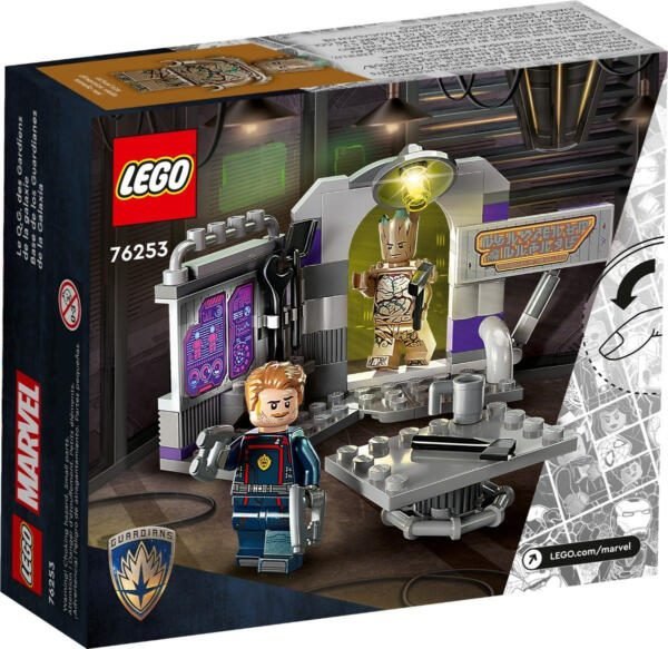 Set de juguetes de construcción LEGO® Marvel 76253 Base de los Guardianes de la Galaxia (67 piezas) - Imagen 4
