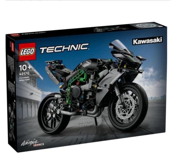 LEGO® Technic™ Moto Kawasaki Ninja H2R Regalo de juguete para niños y niñas 42170