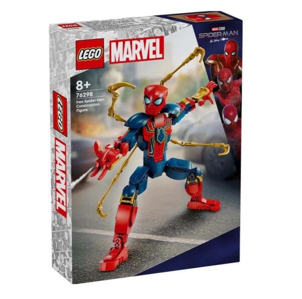 Set de juguetes de construcción LEGO® Marvel 76298 Figura para Construir: Iron Spider-Man 303 piezas