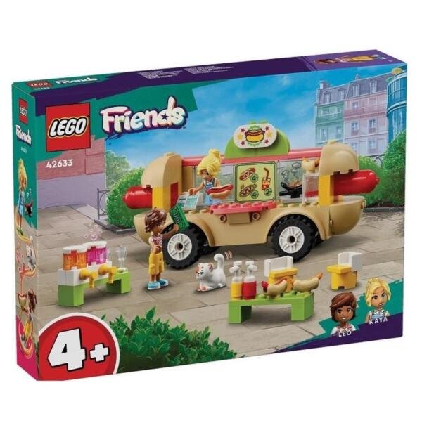 LEGO® Friends Camión de Hot Dogs Set de juguetes con minipersonajes 42633