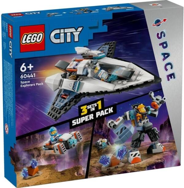 LEGO® City Pack de Exploradores del Espacio Juego 60441