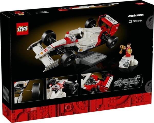LEGO® Icons McLaren MP4/4 y Ayrton Senna Set 10330 - Imagen 4