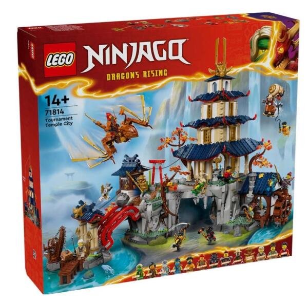 LEGO® NINJAGO® Ciudad-Templo del Torneo Juguetes 71814