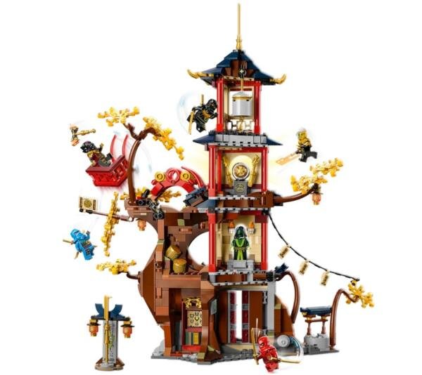 Set de juguetes de construcción LEGO® NINJAGO® 71795 Núcleos de Energía del Templo del Dragón (1029 piezas) - Imagen 2