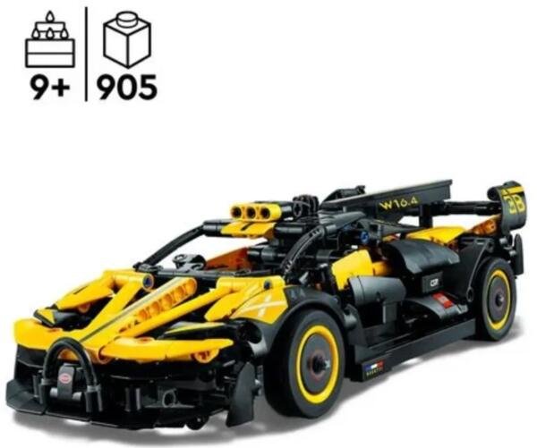 Set de juguetes de construcción LEGO® Technic™ 42151 Bugatti Bolide (905 piezas) - Imagen 2