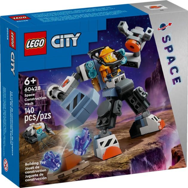 LEGO® City Meca de Construcción Espacial Traje de juguete 60428