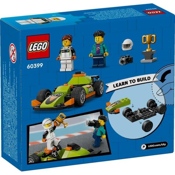 LEGO® City Auto de Carreras Verde 60399 - Imagen 4
