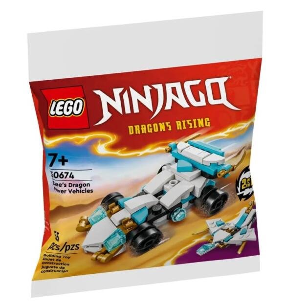 LEGO® NINJAGO® Vehiculos de Zane Dragon Power 30674
