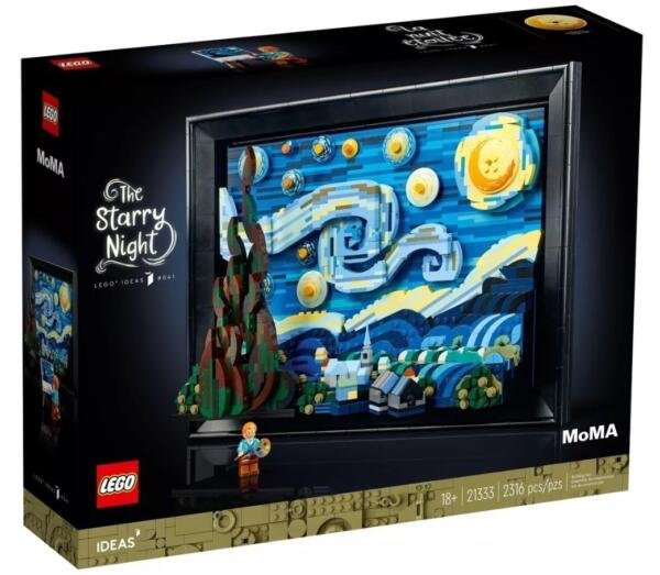 LEGO® IDEAS VINCENT VAN GOGH: LA NOCHE ESTRELLADA 18+