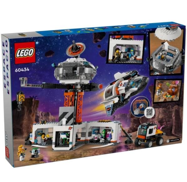 BASE ESPACIAL Y PLATAFORMA DE LANZAMIENTO 1422 PCS - 8+