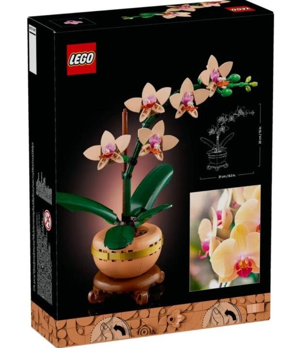 Lego Botanical Collection Mini Orquidea +18 10343 - Imagen 3